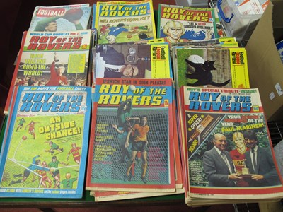 Lot 121 - Rover Comics, approximately eighty, Football...