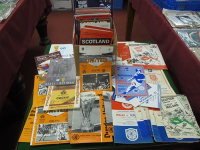Lot 97 - Scottish Programmes, Fifty-four Internationals...