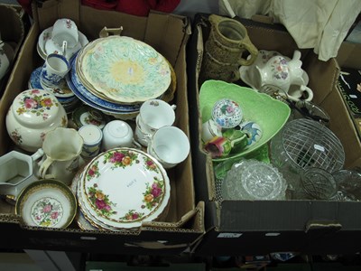 Lot 1011 - Glassware and ceramics, including Royal...