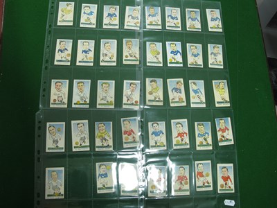 Lot 239 - Kiddy's Favourite Footballers 1950s Cards, 48/52