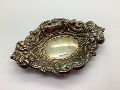 Lot 22 - An Antique Style Hallmarked Silver Trinket...