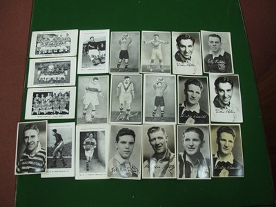 Lot 169 - Postcard Size Scottish Football Cards Circa...