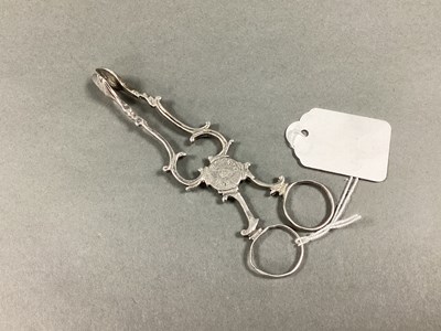 Lot 20 - A Pair of Decorative Antique Sugar Tongs,...