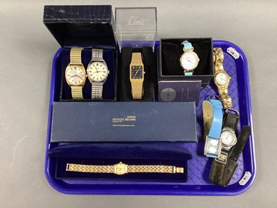 Lot 198 - A Selection of Vintage and Later Wristwatches,...
