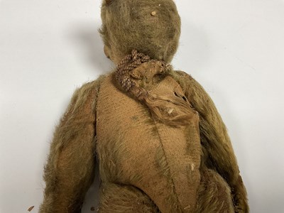 Lot 363 - A Circa Early XX century teddy bear, straw...