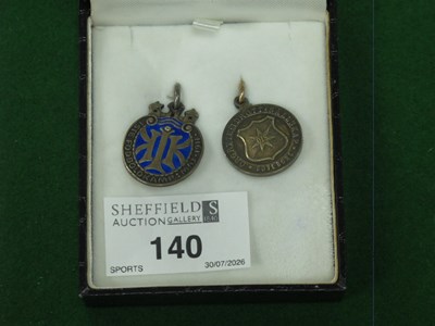 Lot 140 - 1911 Sheffield Wednesday Medals, awarded to...