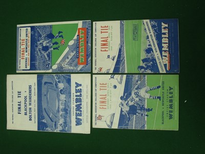 Lot 319 - F.A. Cup Final Programmes 1949, 1951, 52 (each...