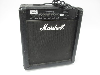 Lot 1360 - Marshall B25 MK II amplifier. Untested.