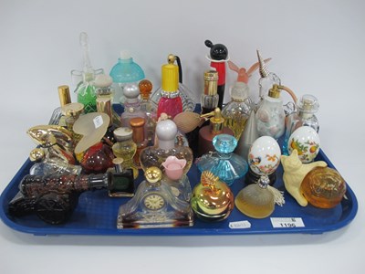 Lot 1196 - Quantity of vintage perfume bottles and...