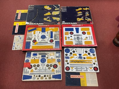 Lot 616 - Two 1970's Meccano sets, a No.6 appearing...