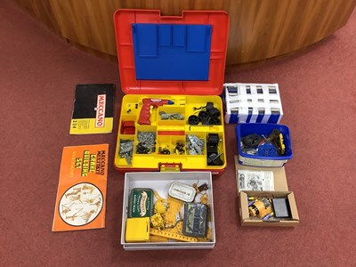 Lot 668 - A quantity of post war Meccano, Playworn.