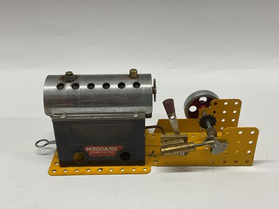 Lot 339 - A 1970's Meccano Model Live Steam Engine,...
