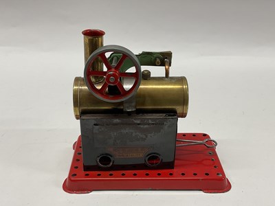 Lot 334 - A Mamod live steam engine minor No.2, appears...