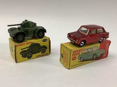 Lot 939 - Two Original Dinky Toys No.670 Armoured Car...