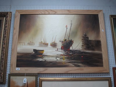 Lot 1387 - John Bampfield (born 1947, Cornwall artist)...
