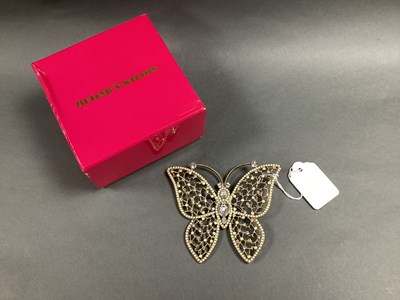 Lot 176 - Butler & Wilson; A Large Openwork Butterfly...