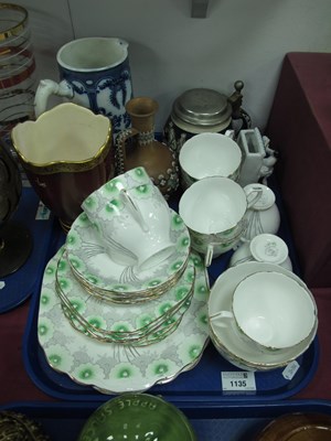 Lot 1135 - Wellington Early XX Century Green Floral...
