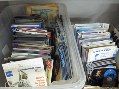 Lot 43 - League Club Programmes - Chelsea, Colchester,...