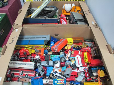 Lot 1273 - Tonka Toy Cement Mixer, Matchbox king size,...