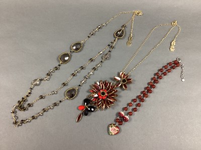 Lot 217 - Butler & Wilson; Three Assorted Decorative...