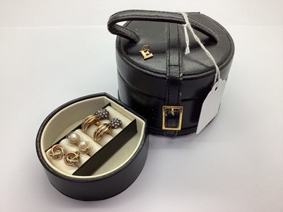 Lot 145 - A Small Collection of Modern Ladies Earrings,...