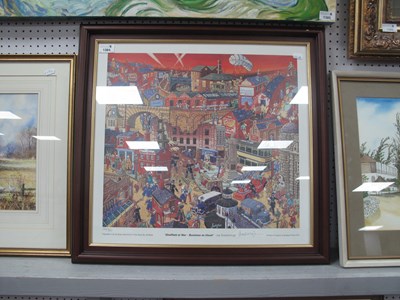 Lot 1384 - Joe Scarborough 'Sheffield at war - Buissness...