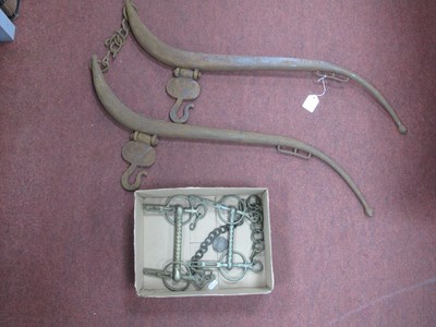 Lot 1373 - Pair of Horses Hames and Bits.