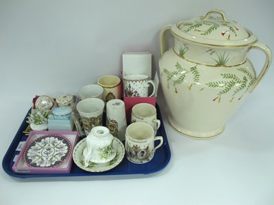 Lot 1285 - Royalty Ceramics George V and later, three...