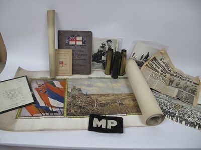Lot 565 - WWI 'Panorama of The Battle of the Yser in...