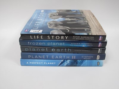 Lot 1319 - BBC Books hardback to include Planet Earth,...