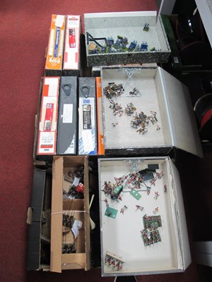 Lot 437 - Napoleonic Handpainted Plastic Model Figures,...