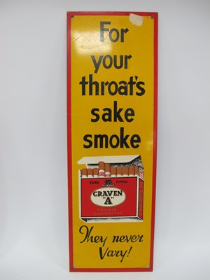Lot 1277 - A vintage Craven "A" Virginia Cigarettes...