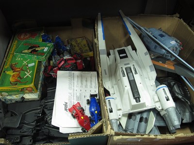 Lot 1071 - Toys, including Hasbro Star Wars starfighters,...