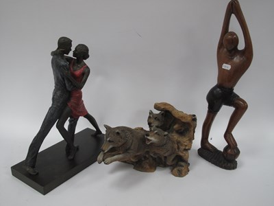 Lot 1331 - Figures, including Country Artists large resin...