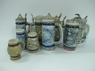 Lot 1131 - Collection of nine Vintage Avon Commemorative...