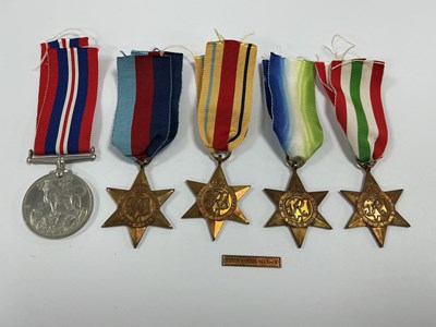 Lot 630 - WWII British Medal Group, comprising 1939-45...