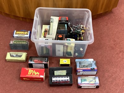 Lot 664 - A quantity of diecast model vehicles by Corgi,...
