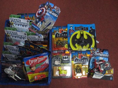 Lot 355 - Twenty Carded Plastic Action Figures, Vehicles,...
