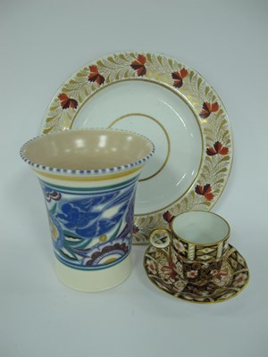 Lot 1130 - A Royal Crown Derby Tea Cup and Saucer,...