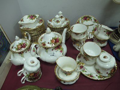 Lot 1146 - Royal Albert 'Old Country Roses' Tea Ware of...