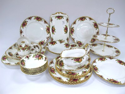 Lot 1117 - Royal Albert 'Old Country Roses' Dinnerware of...