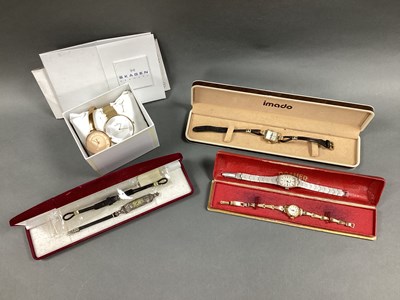 Lot 210 - Skagen; Two Modern Ladies Wristwatches,...