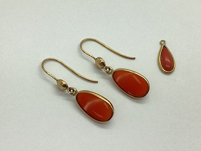 Lot 107 - David Scott Walker; A Pair of 9ct Gold...