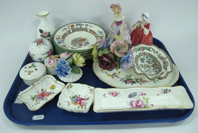 Lot 1141 - Doulton and other Figurine, Copeland, Denby,...