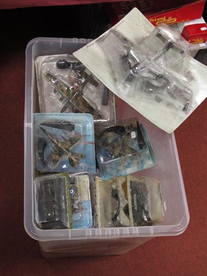 Lot 430 - Nineteen Military Model Aircraft and Vehicles...