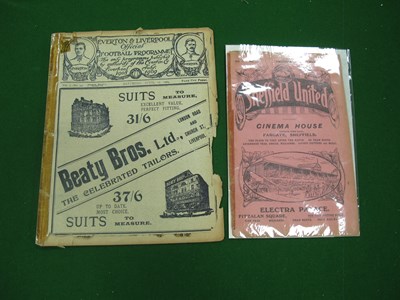 Lot 440 - 1908-9 Liverpool v. Sheffield Wednesday...