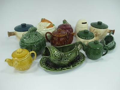 Lot 1124 - Sylvac Kitchen Jars (sometimes face pots),...