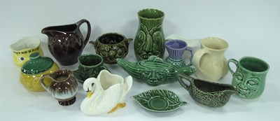 Lot 1140 - Novelty Kitchen Ceramics, including Kernewek...