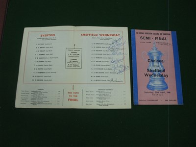 Lot 449 - 1965-6 Sheffield Wednesday F.A. Cup Final &...