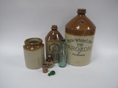 Lot 1361 - Doulton Lambeth Parazone Stoneware Flagon,...